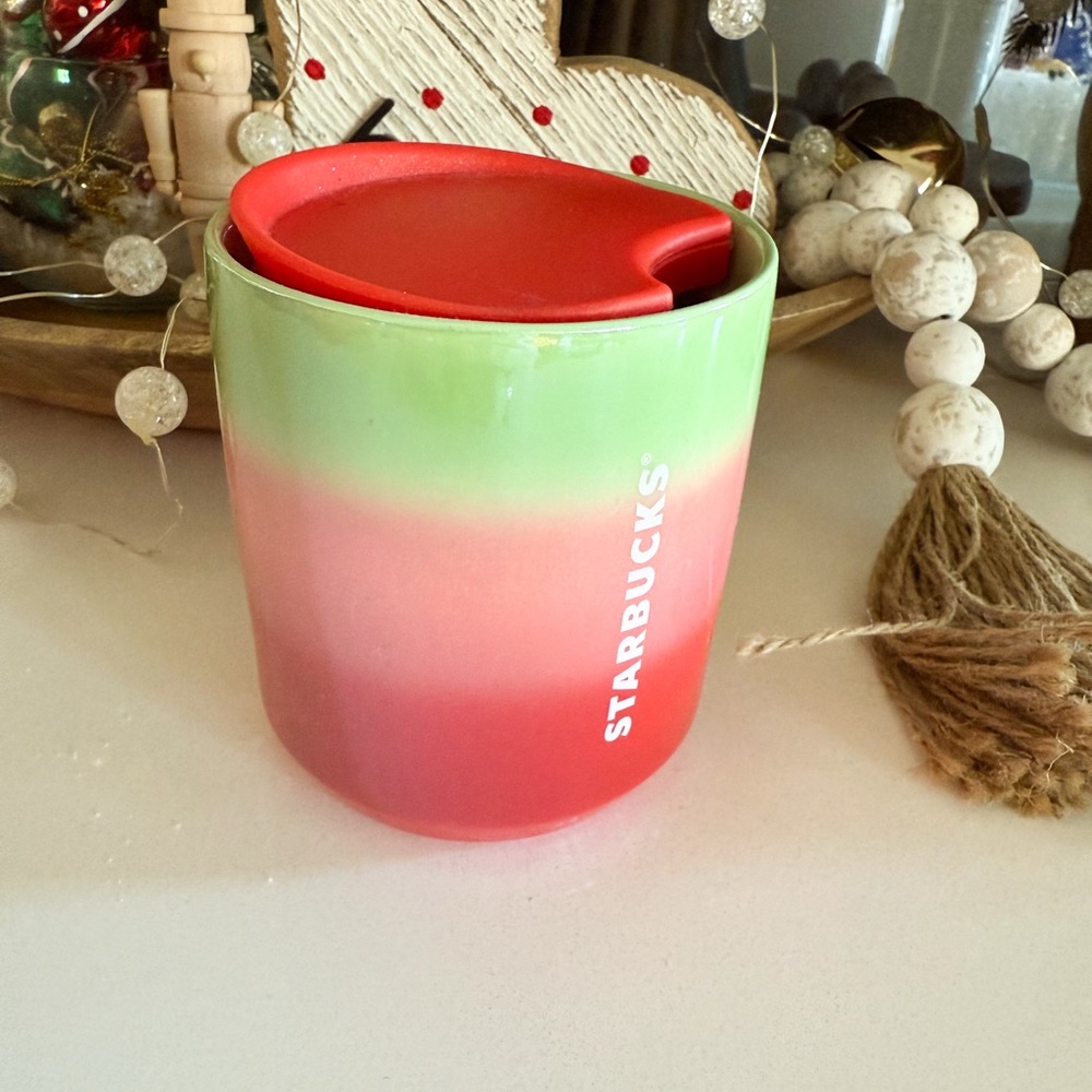 Starbucks Red Ceramic Mug